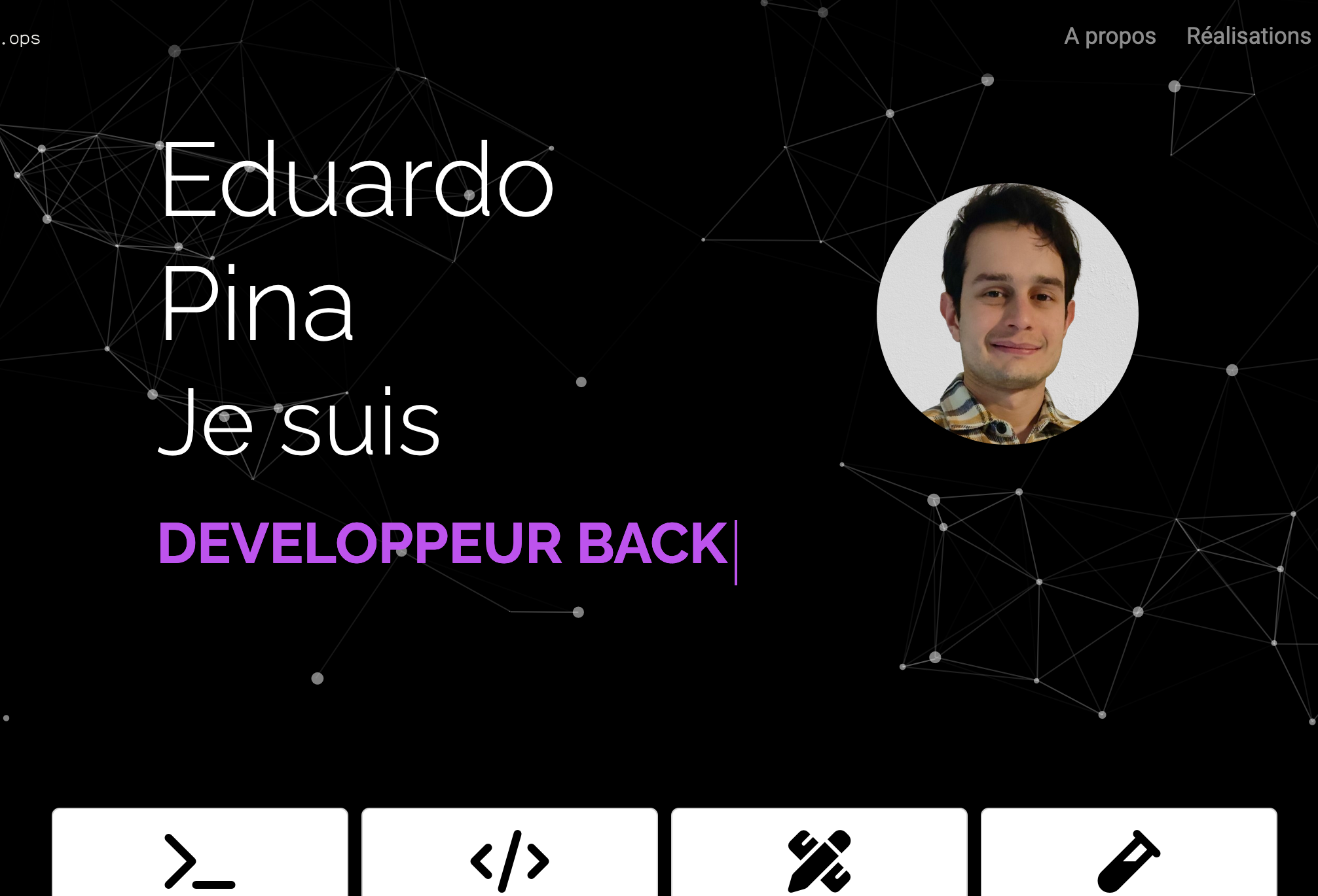 Site portfolio EDUARDEVS